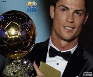 yapboz FIFA Ballon d'Or 2014 kazanan Cristiano Ronaldo